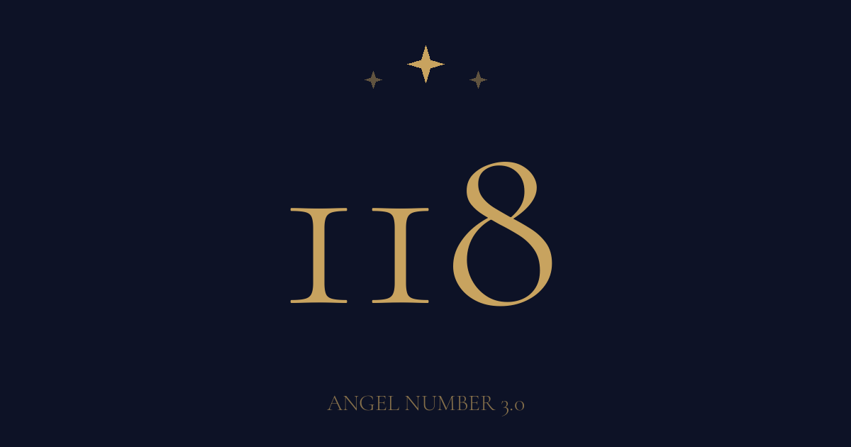 エンジェルナンバー118の意味は？始めたことを費用と成果で見直す数字｜恋愛・金運・仕事・ツインレイも解説