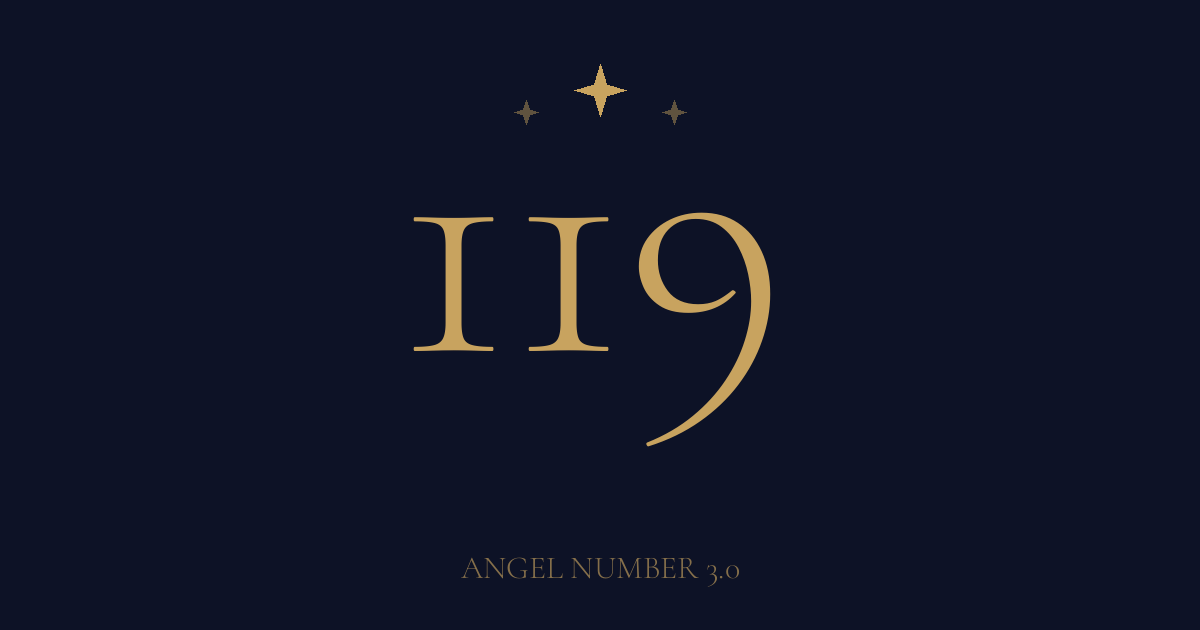 エンジェルナンバー119の意味は？始めたことを完了し経験を次へ渡す数字｜恋愛・金運・仕事・ツインレイも解説