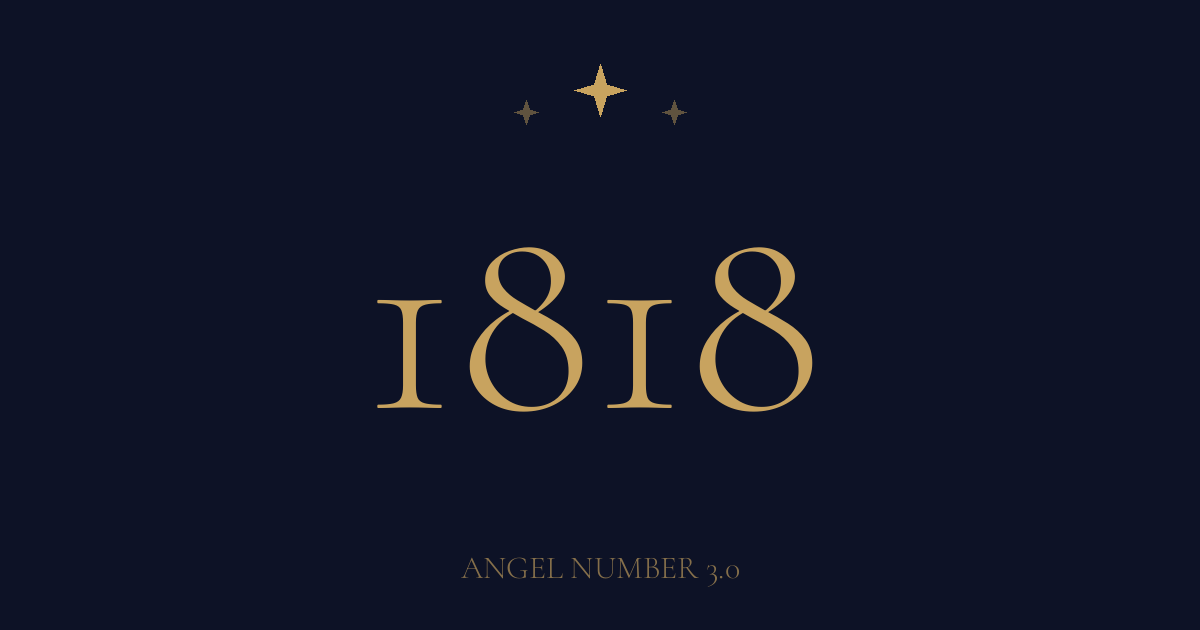 エンジェルナンバー1818の意味は？始めて得たものを受け取り次を選ぶ循環｜恋愛・金運・仕事・ツインレイも解説