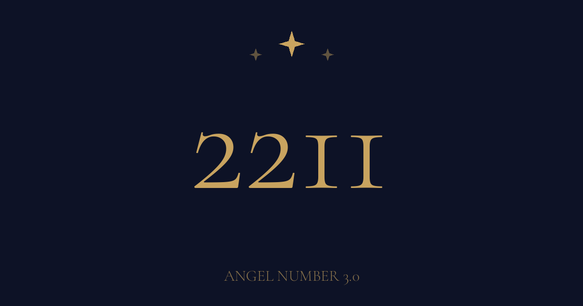 エンジェルナンバー2211の意味は？相手の事情を聞いて自分の一歩を決める数字｜恋愛・金運・仕事・ツインレイも解説