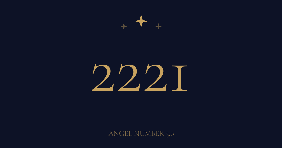 エンジェルナンバー2221の意味は？十分に聞き合い合意したことを始める数字｜恋愛・金運・仕事・ツインレイも解説