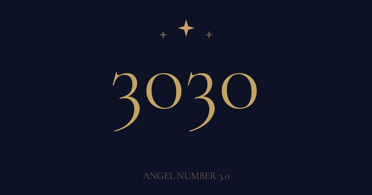 エンジェルナンバー3030の意味は？表現と余白を繰り返し自分らしく伝える数字｜恋愛・金運・仕事・ツインレイも解説