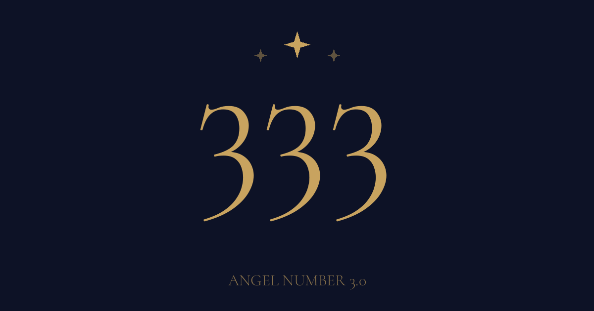 エンジェルナンバー333の意味は？思いを言葉や形にして人の役に立てる数字｜恋愛・金運・仕事・ツインレイも解説